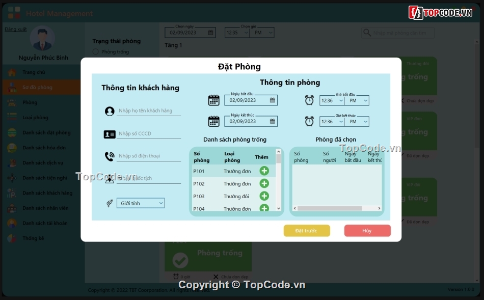 Quản lý khách sạn,khách,sạn,winfom c#